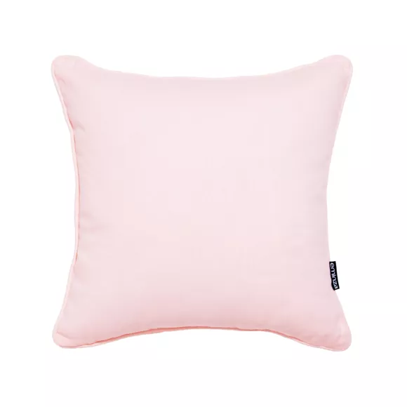 Coussin carré coton (40 x 40 cm) Pixel Rose poudré
