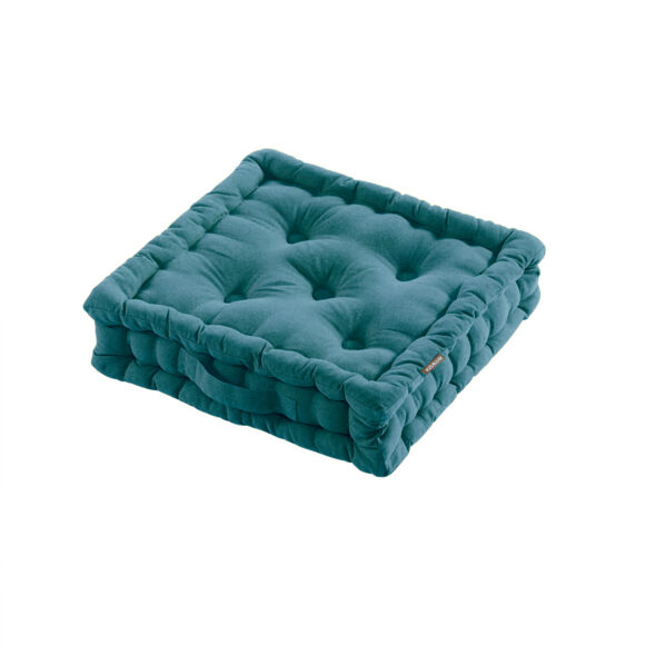 Cuscino da pavimento (40 x H10 cm) Pixel Blu anatra
