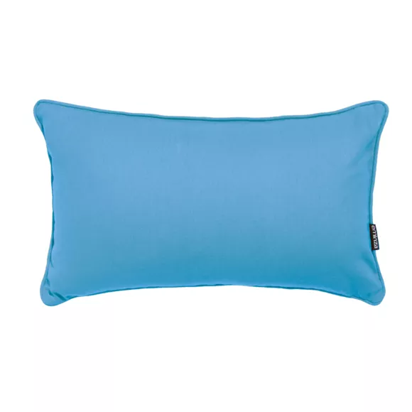 Almohada rectangular en algodón (30 x 50 cm) Pixel Azul turquesa