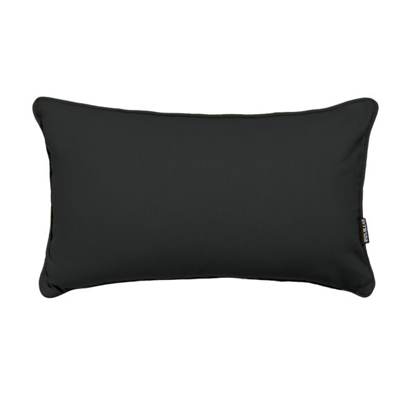 Coussin rectangulaire coton (30 x 50 cm) Pixel Noir