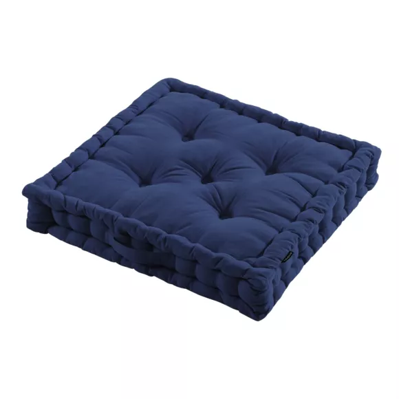 Coussin de sol (60 x H10 cm) Pixel Bleu marine 5