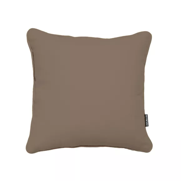 Coussin carré coton (40 x 40 cm) Pixel Taupe