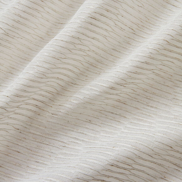 Voilage galon fronceur (140 x 240 cm) Maël Beige