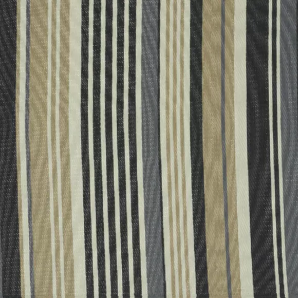 Outdoor vloerkleed rechthoekig (180 x 120 cm) met strepen Madrid - Grijs