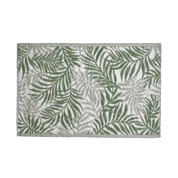 Tapis d'extérieur rectangulaire (120 x 180 cm) Feuillage Vert