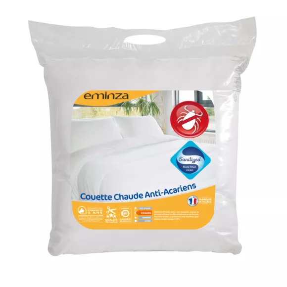 Relleno nórdico (240 cm) Extra cálido Anti-ácaros Blanco