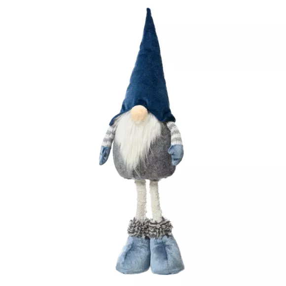 Lutin de Noël (H50 cm) Hugues chapeau pointu Bleu
