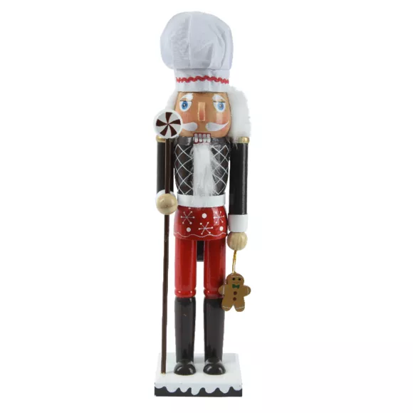 Houten Notenkraker soldaat (H38 cm) Henri en Gemberbrood