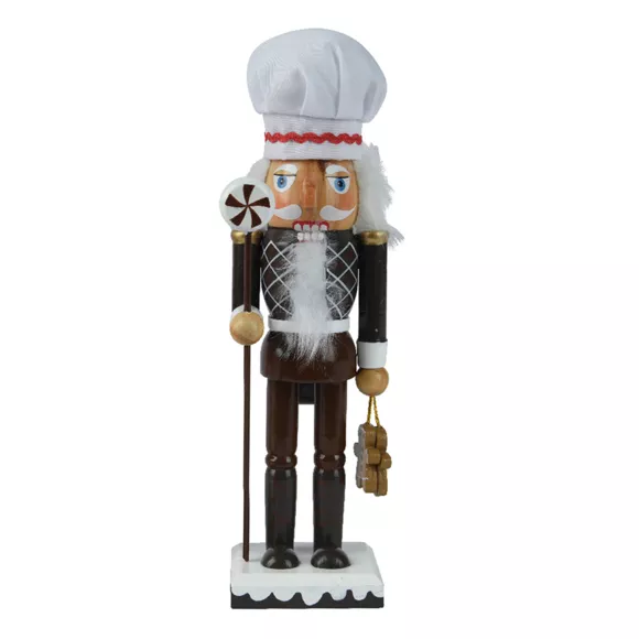 Houten Notenkraker Soldaat (H25 cm) Chocolade Kok