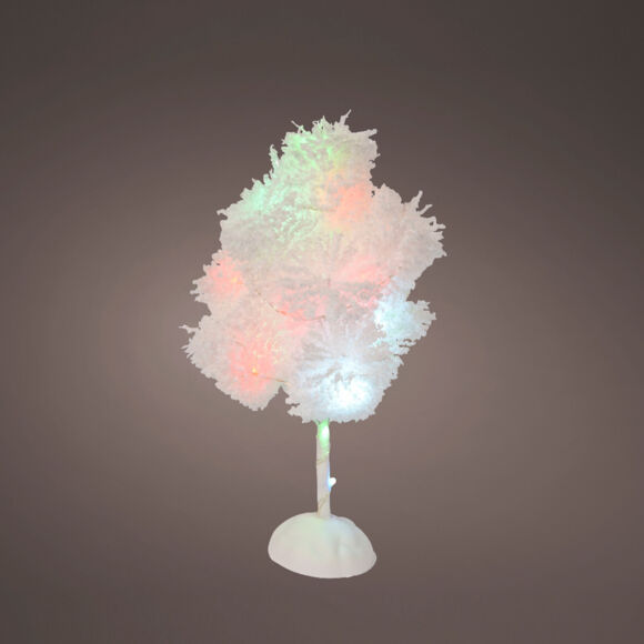 Arbre lumineux à piles 16 LED (H22 cm) Christmas Multicolore