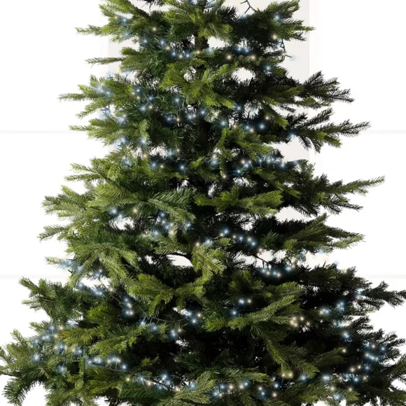 Luces de Navidad Lujo 16 m Blanco frío 750 LED