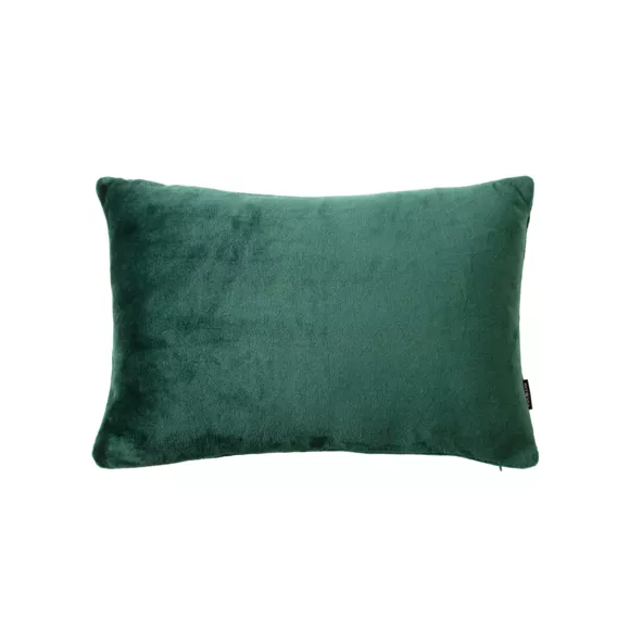 Housse de coussin rectangulaire flanelle (40 x 60 cm) Didou Verte