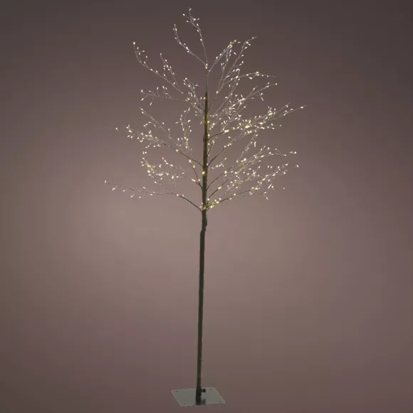 1 Micro LED ARBRE extŽrieur dia70.00-H180.00cm-720L noir/blanc chaud