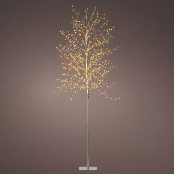 Lichtgevende boom 720 LED (H180 cm) Holly Plataan Wit/warm wit