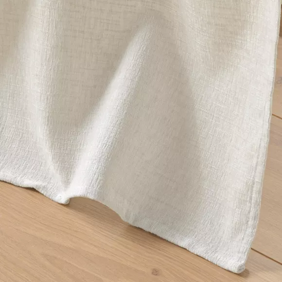 Cortina con ojales terciopelo (140 x 260 cm) Verra Beige