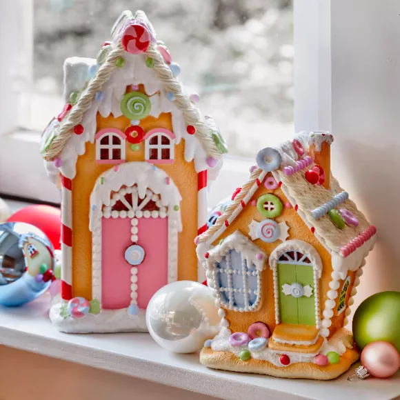 Decoratief huisje (H19 cm) Zoete lekkernij