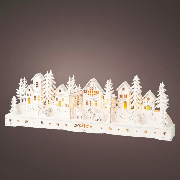 1 LED paysage intŽrieur L6.00-W45.00-H15.00cm-15L blanc/blanc chaud