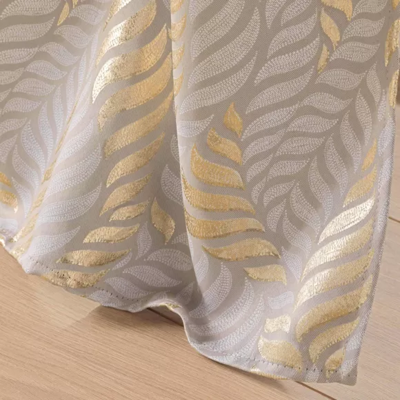 Rideau occultant (140 x 260 cm) Lyra Taupe