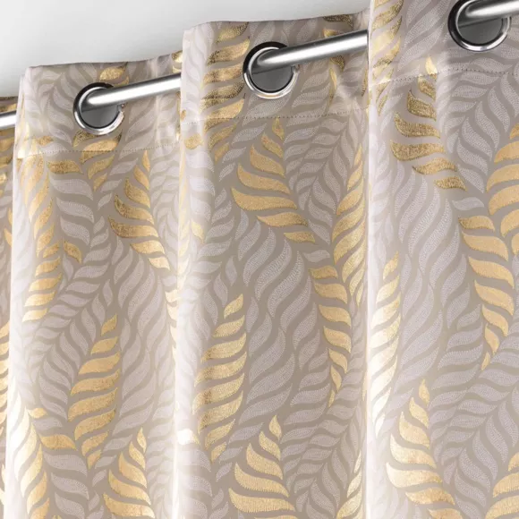Rideau occultant (140 x 260 cm) Lyra Taupe