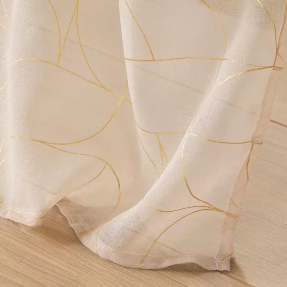 Voilage œillets (140 x 240 cm) Louxor Beige