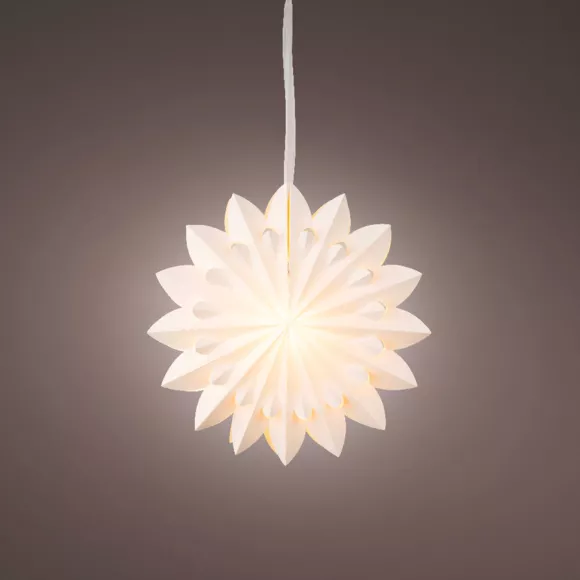 1 LED etoile intŽrieur dia40.00-L10.50cm-6L blanc/blanc chaud