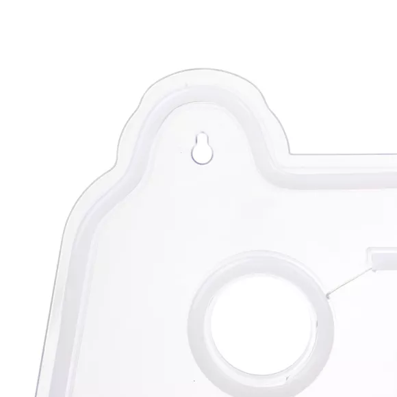 NEON MANETTE BLEUE USB  Dim : l34.5xH24xP2cm