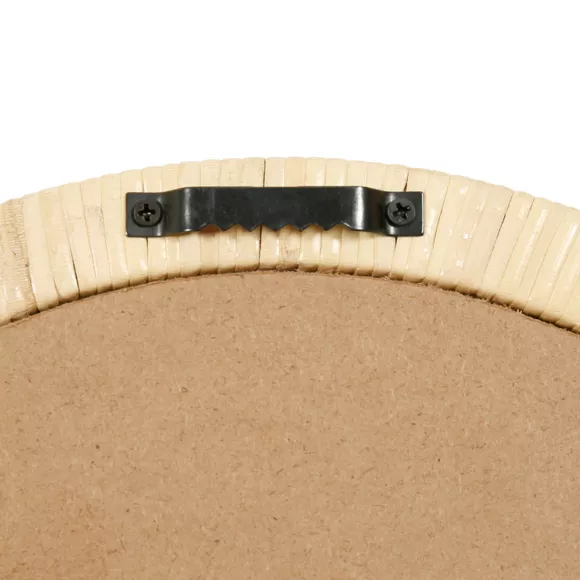 MIROIR ROTIN SOURIS Dim : l34.5xH24xP2cm