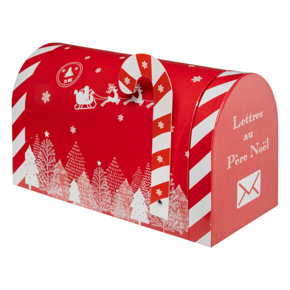 3er Set Briefkasten (H26 cm) Weihnachtsdorf