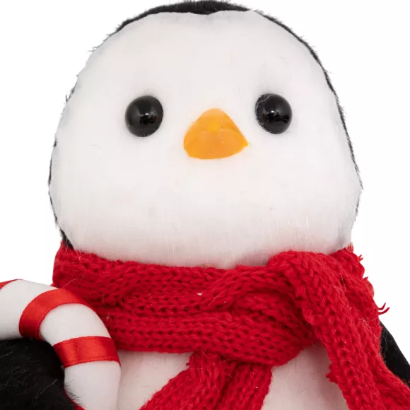 Kerstpinguïn (H19 cm) Pingu en zuurstok