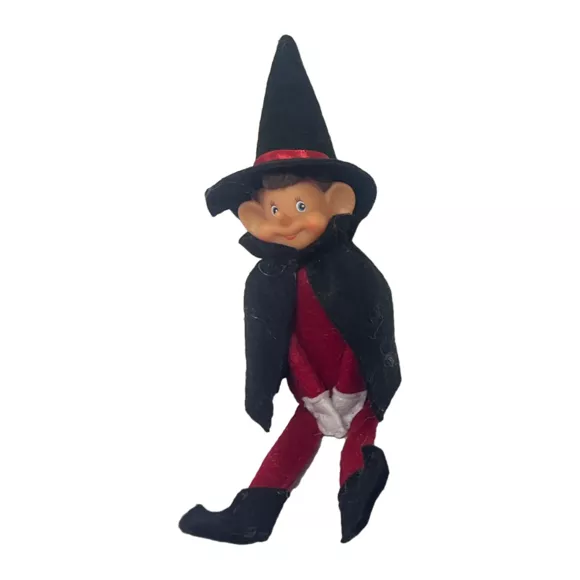 Lutin farceur (H25 cm) Adrien magicien les mains scratchées