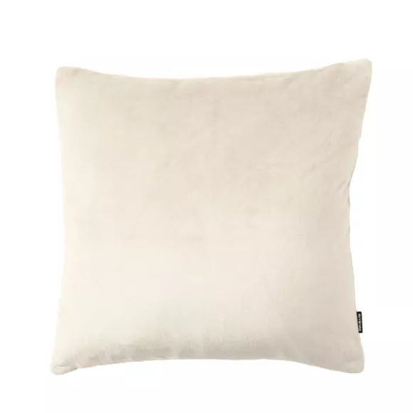 Funda de cojín cuadrada en franela (60 x 60 cm) Didou Beige greige