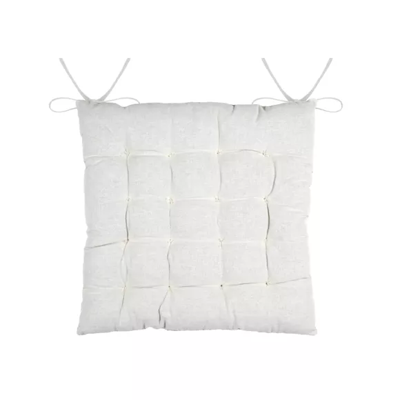 Coussin de chaise carré coton (38 x 38 cm) Ginny Rose