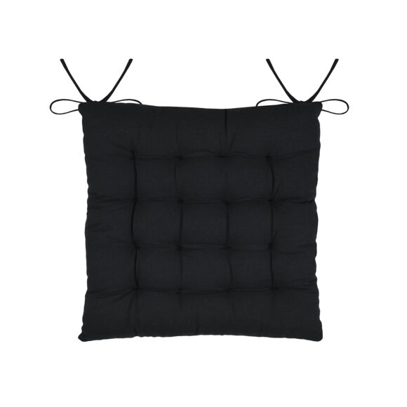 Coussin de chaise carré coton (38 x 38 cm) Ziana Ecru