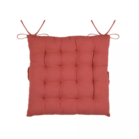 Coussin de chaise carré coton (38 x 38 cm) Aswan Multicolore