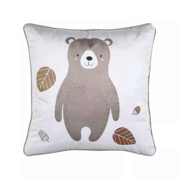 Vierkant kinderkussen (40 x 40 cm) Gabin Taupe