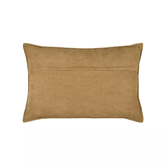 Coussin rectangulaire velours (40 x 60 cm) Dandy Camel