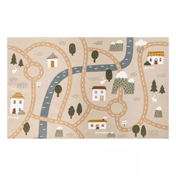 TAPIS RECT COT ROUTE 100X150