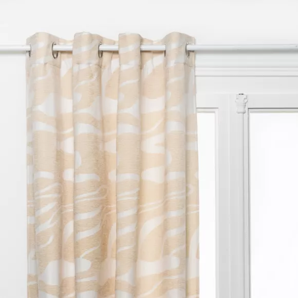 Cortina con ojales (140 x 260 cm) Madini Beige