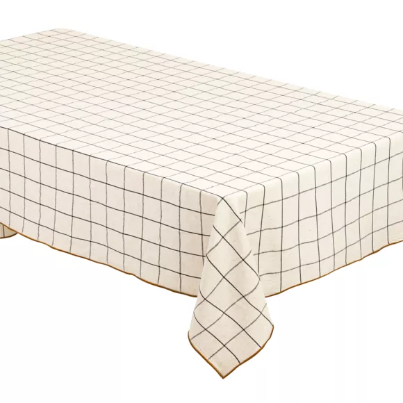 Rechthoekig katoenen tafelkleed (150 x 250 cm) Cory Beige
