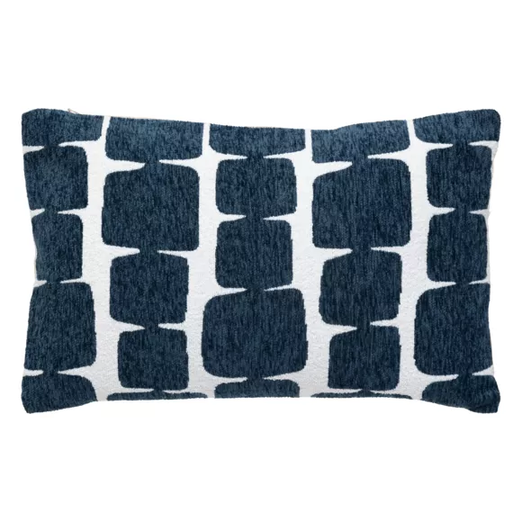 Rechthoekige kussenhoes (30 x 50 cm) Jeni Blauw