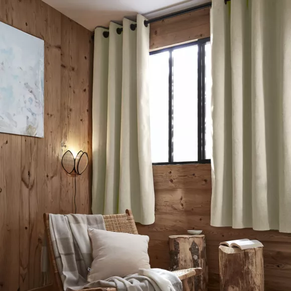 Rideau occultant isolant (140 x 180 cm) Bjorn Beige pampa 2