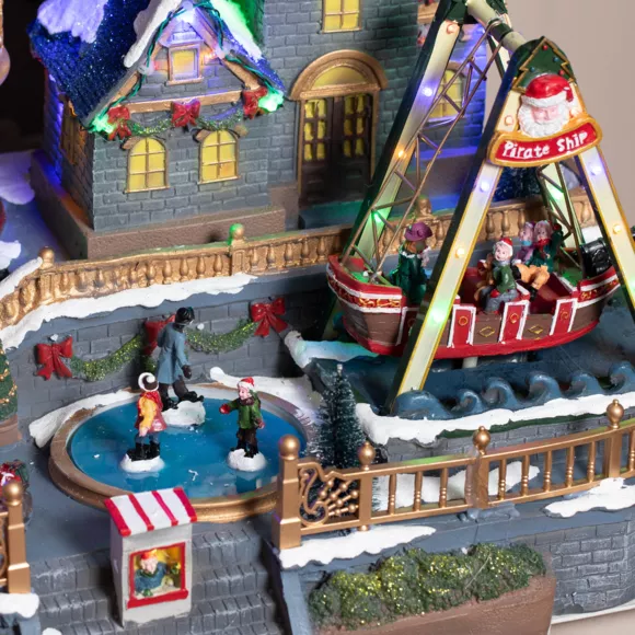 Village de Noël lumineux et musical Fête Foraine