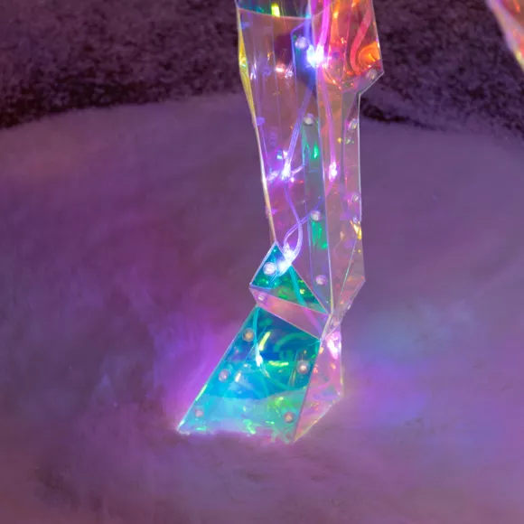 Renne lumineux 145 Micro LED (H145 cm) Ice Blanc Froid