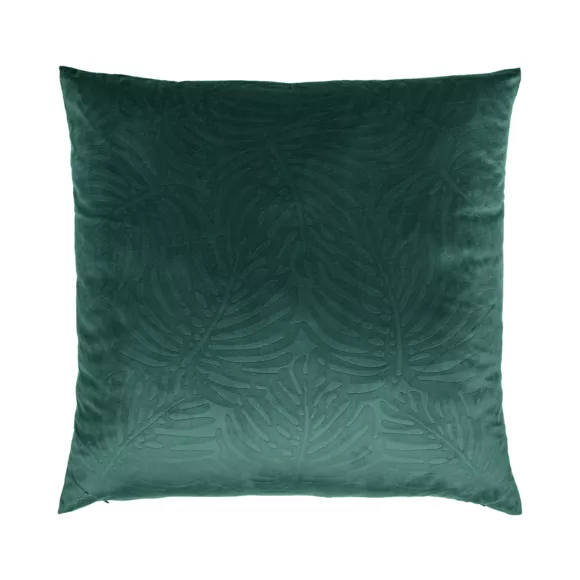 Coussin carré velours (60 x 60 cm) Fern Vert sapin