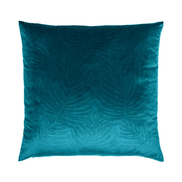 Cuscino quadrato velluto (60 x 60 cm) Fern Giallo ocra