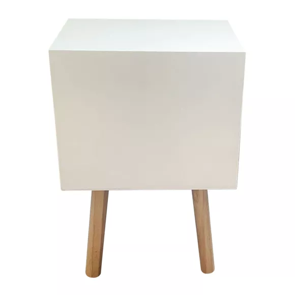 Kinder-Nachttisch aus Holz (H45 cm) Ourson Braun