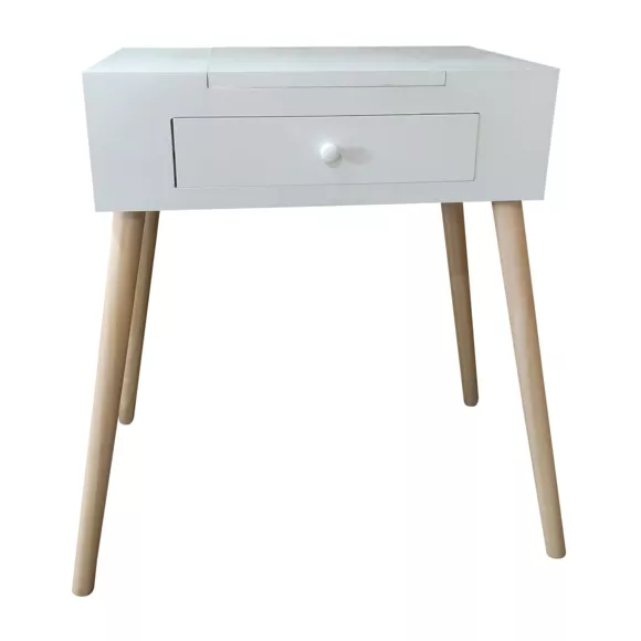 Kinder kaptafel hout (H110 cm) Julia Wit