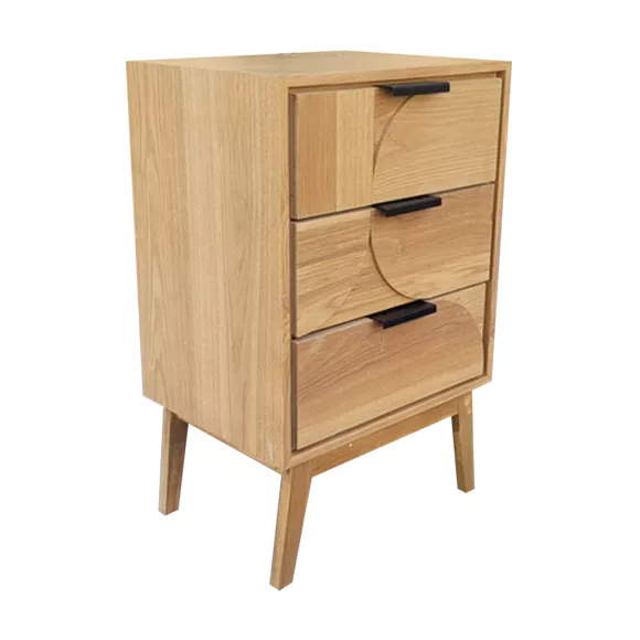 Bijzettafel hout (H65 cm) Hanoi Natuurlijk