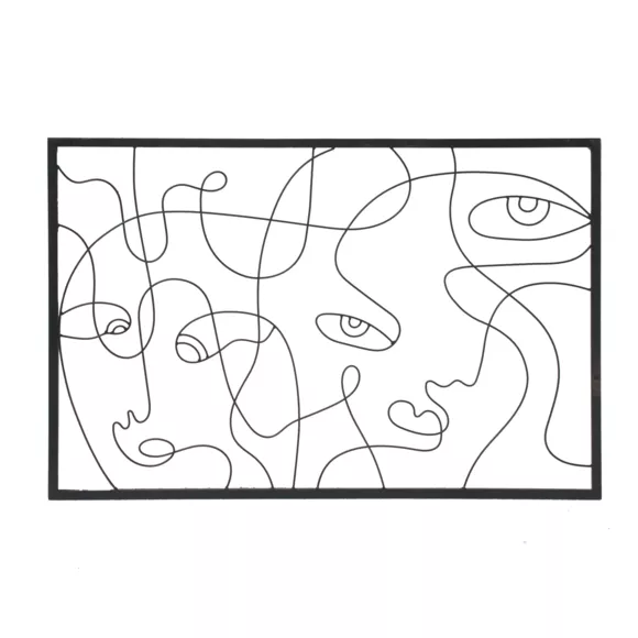 Decoration murale Poker face L90 cm 
