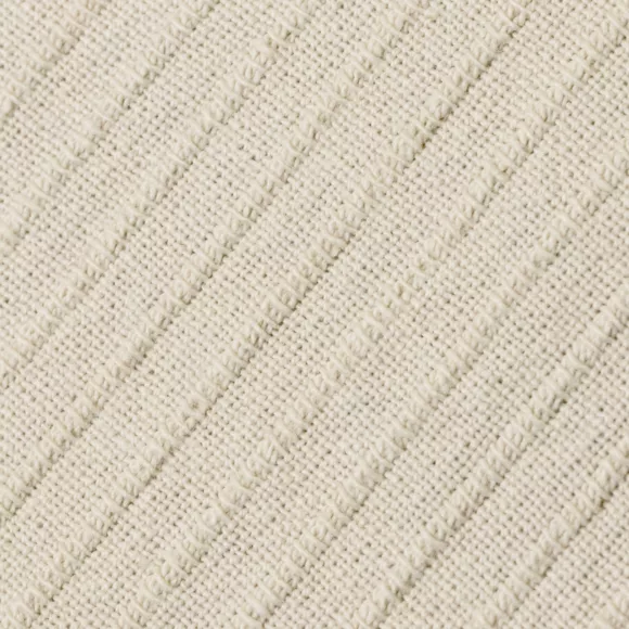 Funda de cojín rectangular algodón tejido (30 x 50 cm) Léa Beige pampa